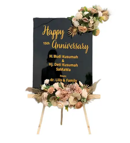 Papan Bunga Akrilik Gentawangi